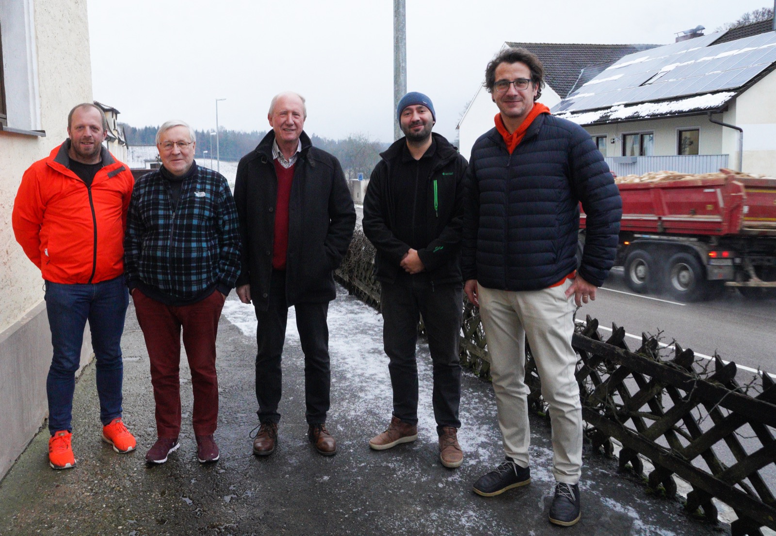 Ortsvorstand vor Ort