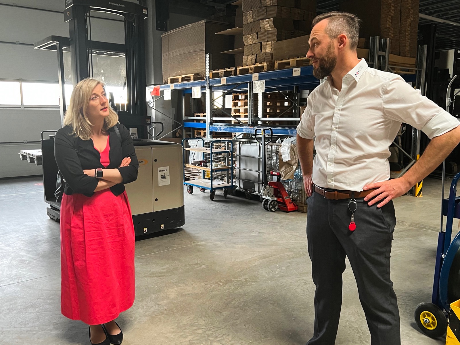 Kristine Lütke im Gespräch mit Peter Berschneider