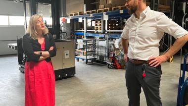 Kristine Lütke im Gespräch mit Peter Berschneider